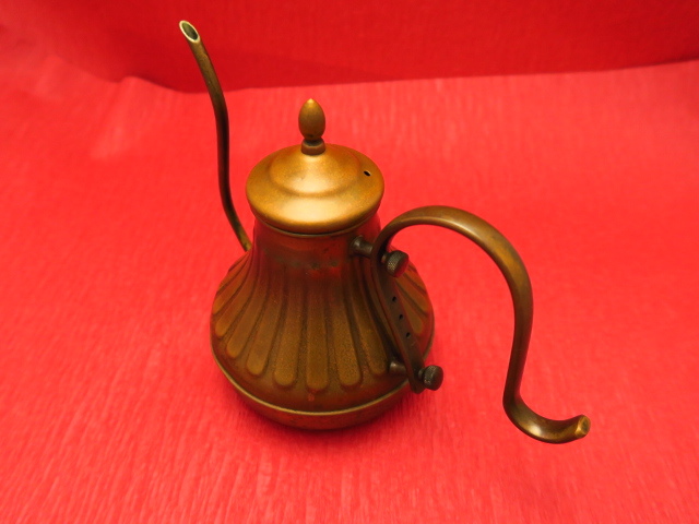 カリタ Kalita ドリップポット 銅 コーヒーポット レトロ 茶系 ブロンズ 900ml の落札情報詳細 ヤフオク落札価格情報 オークフリー スマートフォン版