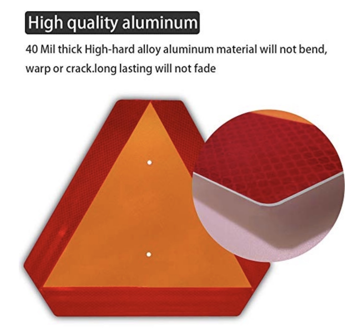 新品 格安アウトレット 送料込 2枚セット 低速車マーク アルミプレート 反射材 農業機械 反射板 クボタ ヤンマー トラクター の落札情報詳細 ヤフオク落札価格情報 オークフリー スマートフォン版