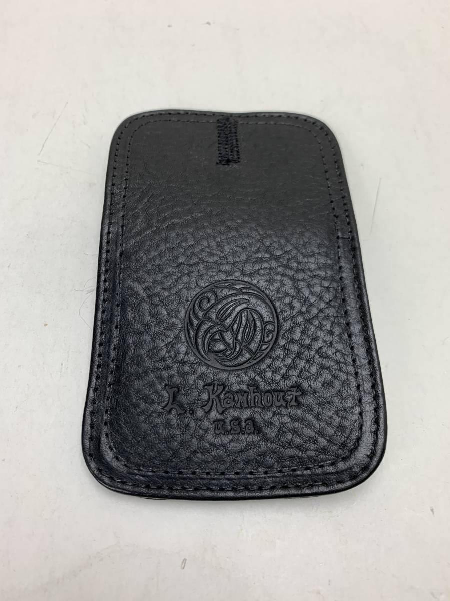 新品】LEONARD KAMHOUT レナードカムホート レザーケース アクセサリー 