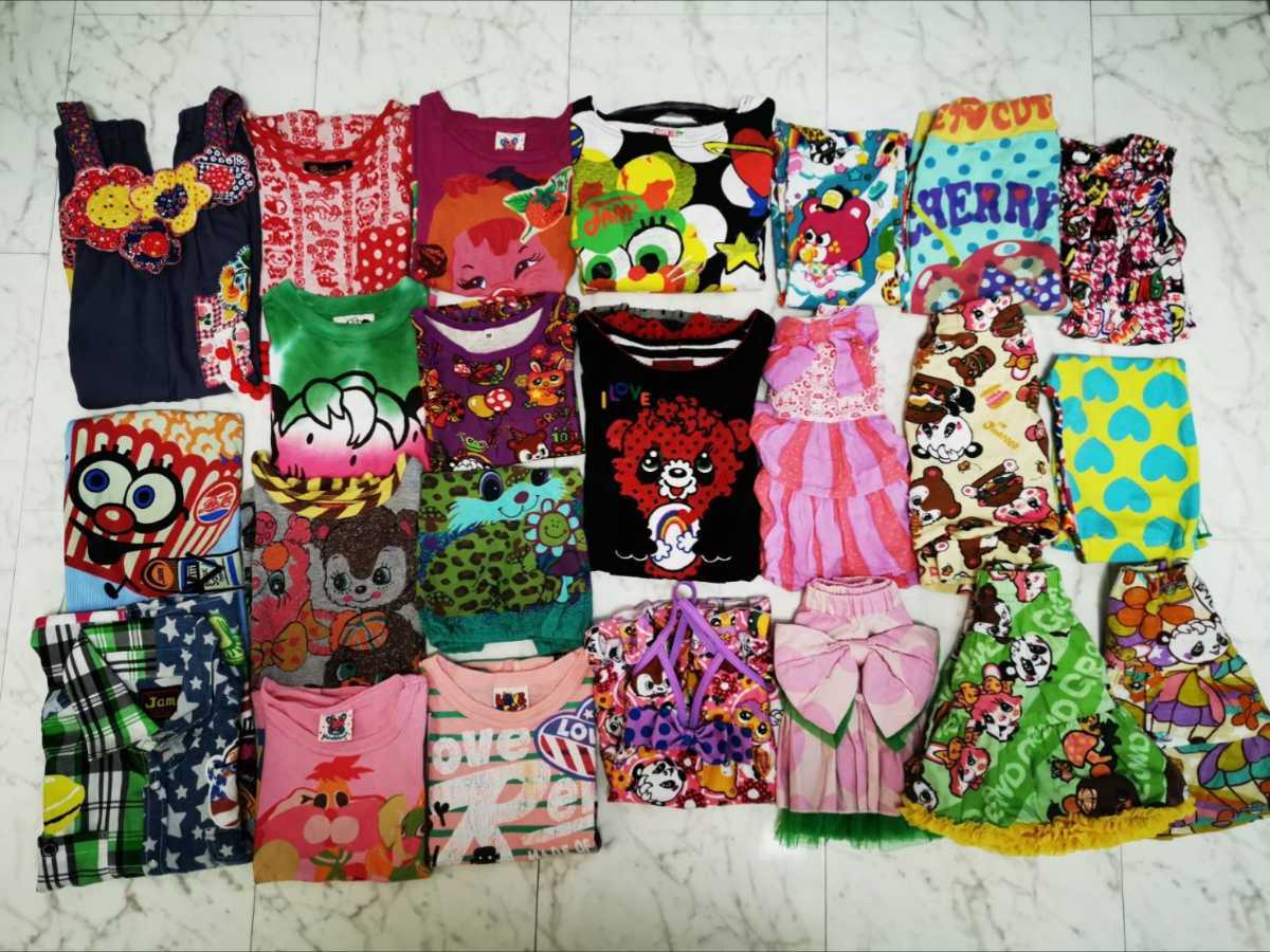 JAM Tシャツ ラブレボ（新品】希少☆女の子用☆夏物服☆110cm～140cm 
