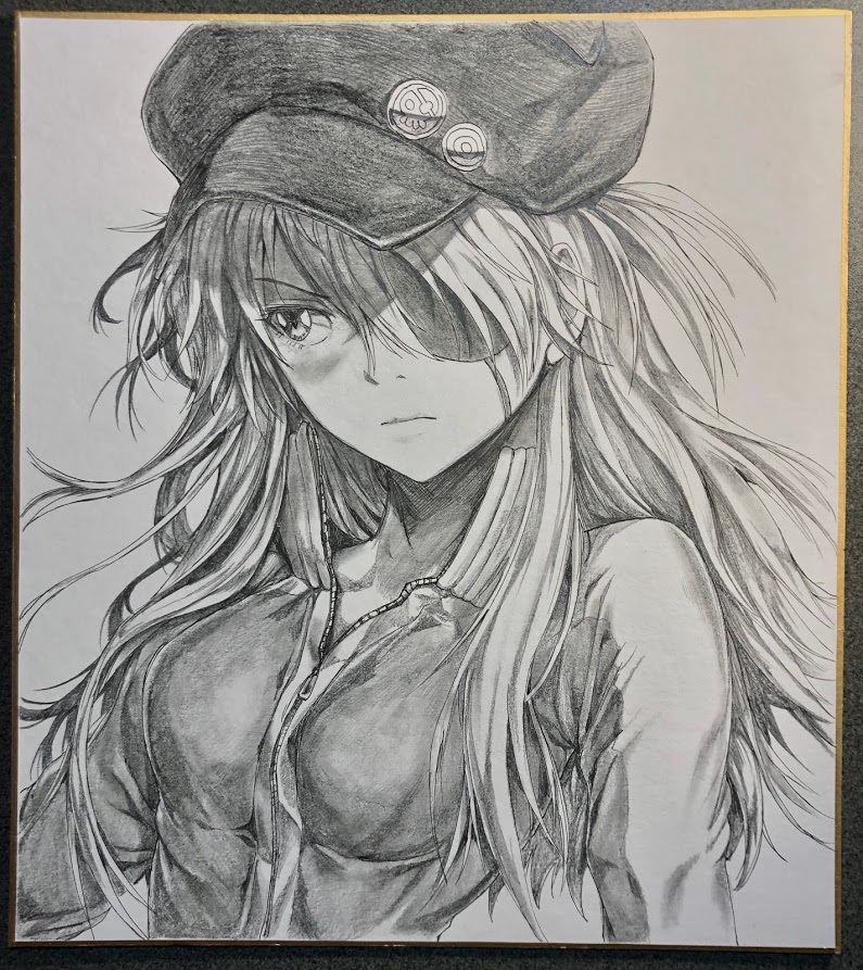 新品 手描きイラスト オリジナル同人 惣流 アスカ ラングレー 色紙 の落札情報詳細 ヤフオク落札価格情報 オークフリー スマートフォン版