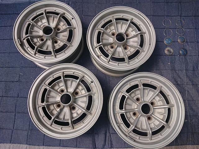 カンパニョーロ　マグホイール　4本　6J14　クラウン　セドバンに CAMPAGNOLO カンパニョーロ マグホイール マグネシウム ホイール 6J 14