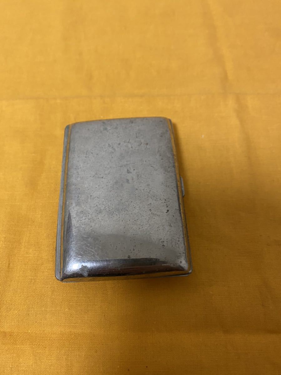 戦前 戦時中 シガレットケース 煙草入れ タバコ入 山水紋 装身具