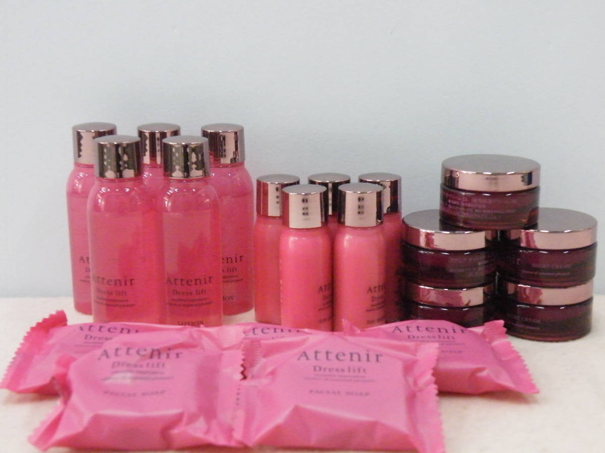 新品 Attenir アテニア ドレスリフト ローション エマルジョン ナイトクリーム ソープ トライアル の落札情報詳細 ヤフオク落札価格情報 オークフリー スマートフォン版