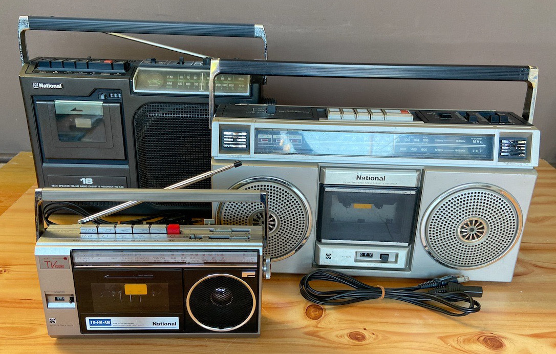 National ナショナル】RX-1835/RX-5020/RQ-548/TV・FM/AM RADIO