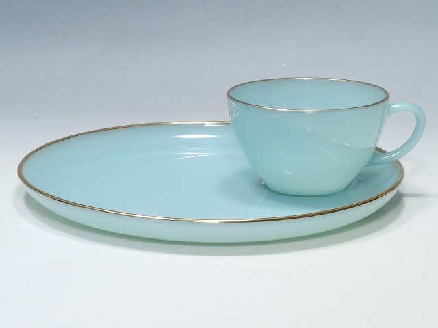 vintageファイヤーキング スナックセットbule mosaic 2客set 【公式通販】