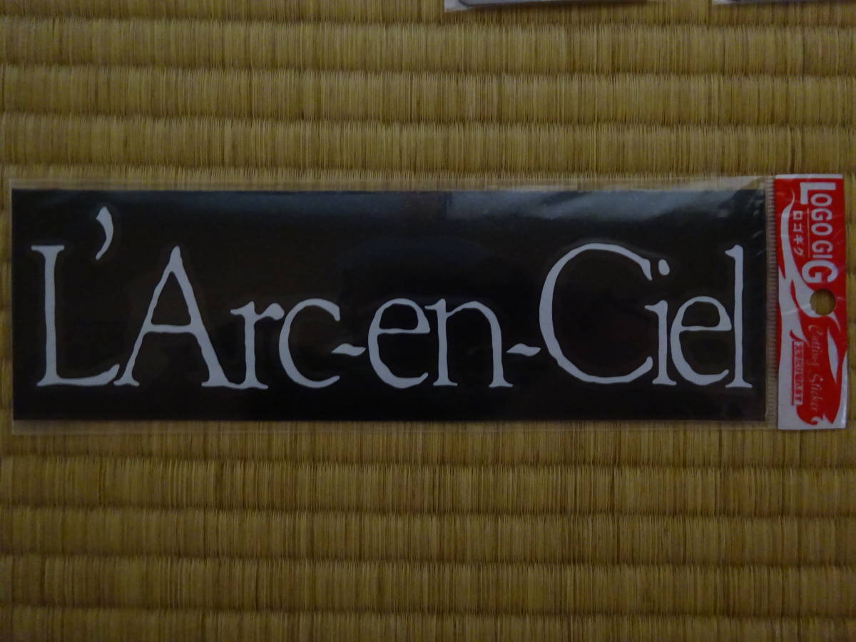新品】L'Arc-en-Ciel カッティングステッカー 5枚 ラルク