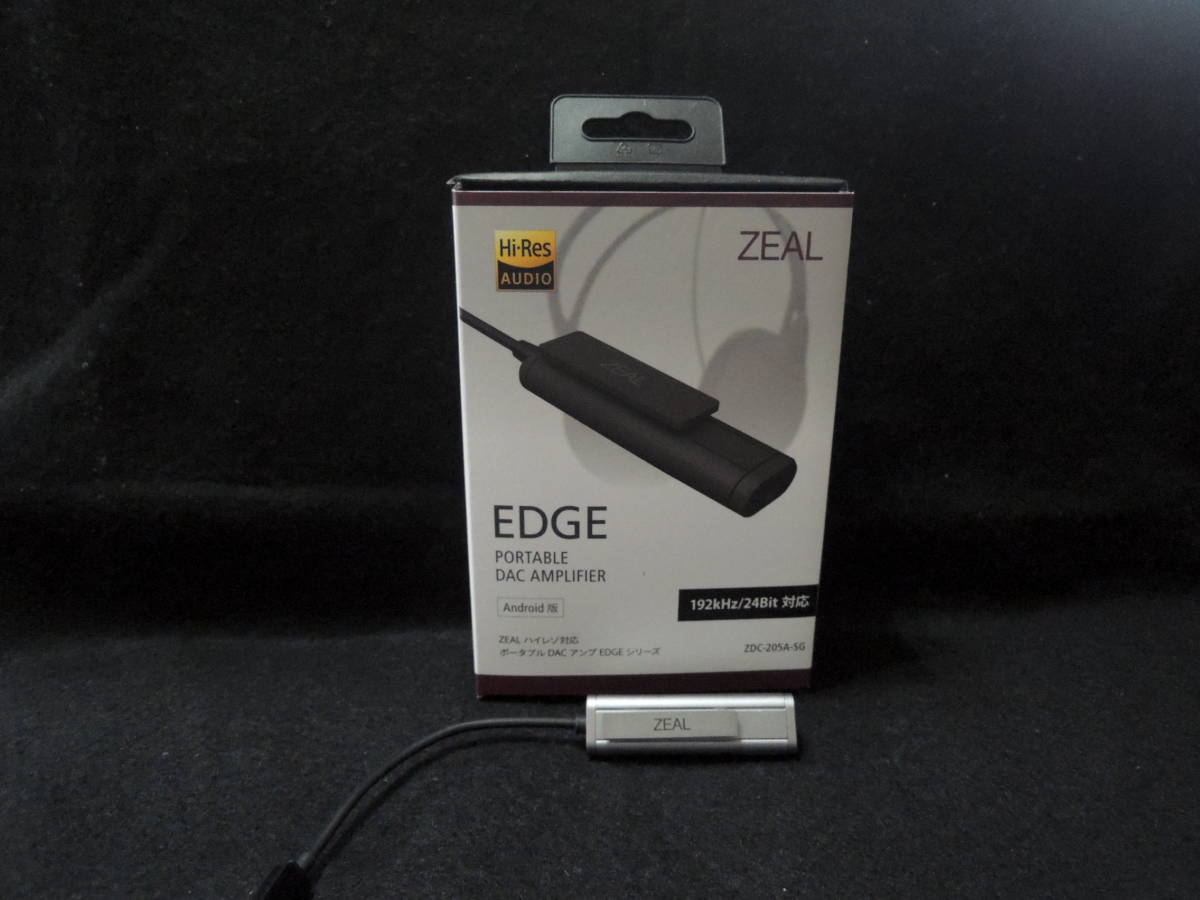 Covia Zeal Edge Zdc 5a Sg Portable Dac Amplifier For Android の落札情報詳細 ヤフオク落札価格情報 オークフリー スマートフォン版