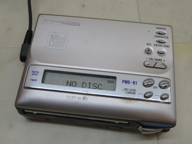 パイオニア PMD-R1-S ポータブル MDレコーダー 未使用品 Amazon.co.jp