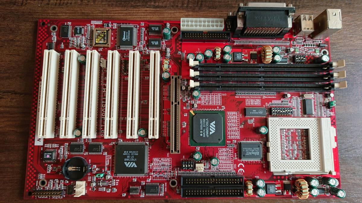 FREEWAY FW-TI5VGF-1.00 Socket7 マザーボードの落札情報詳細 - Yahoo