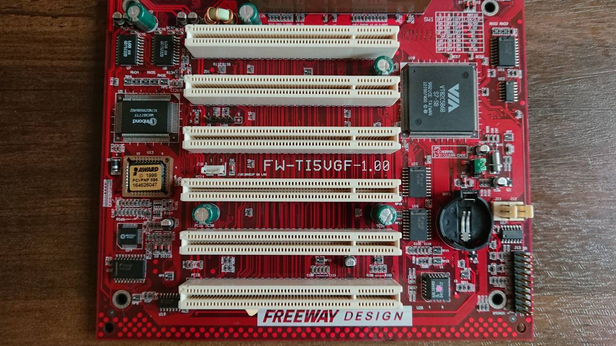 FREEWAY FW-TI5VGF-1.00 Socket7 マザーボードの落札情報詳細 - Yahoo