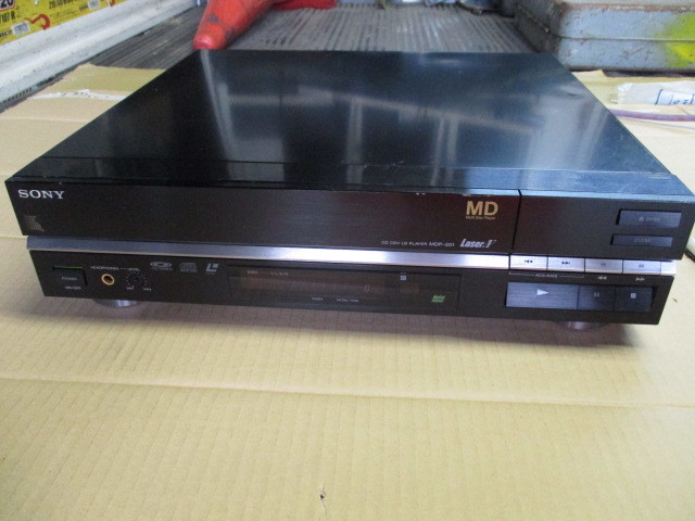 LDプレーヤ SONY MDP-201 SONY LD Player MDP-V70G - Japanese