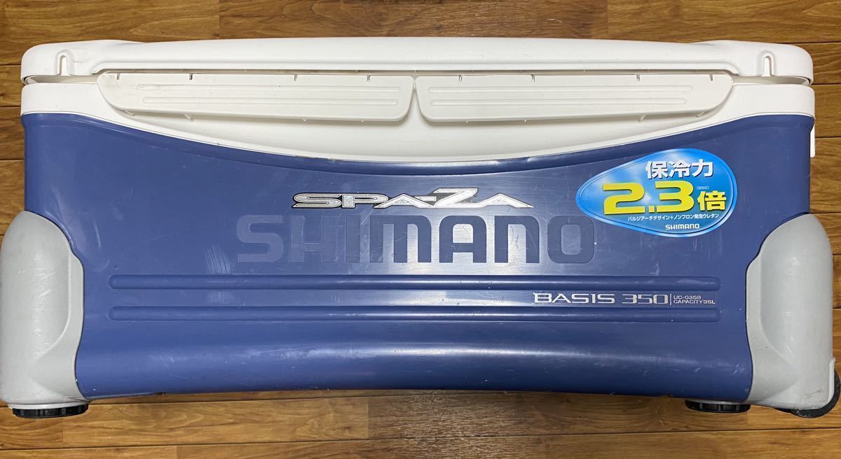 シマノクーラーボックス スペーザベイシス350 35リットルクーラー の落札情報詳細 ヤフオク落札価格情報 オークフリー スマートフォン版