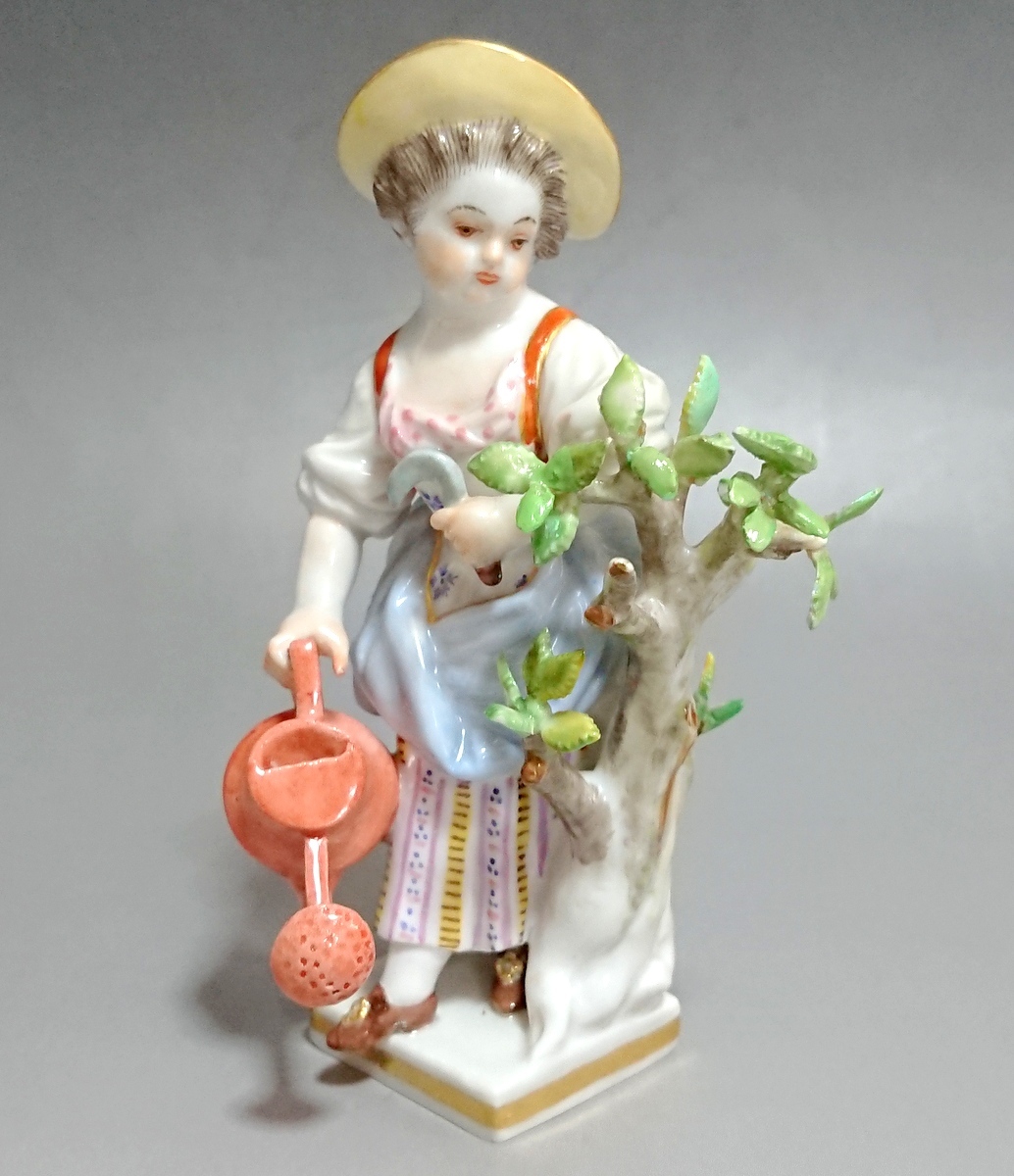 Meissen マイセン フィギュリン人形 チェロ弾きのピエロ