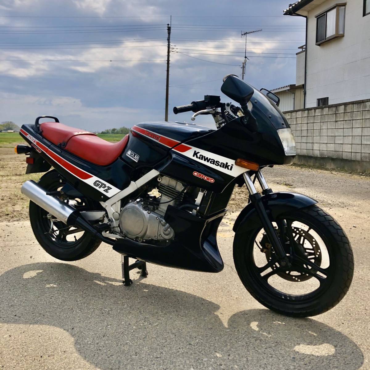 カワサキ GPZ400S 実動 書類付き EX400A 超希少車 珍車 1986年 昭和63