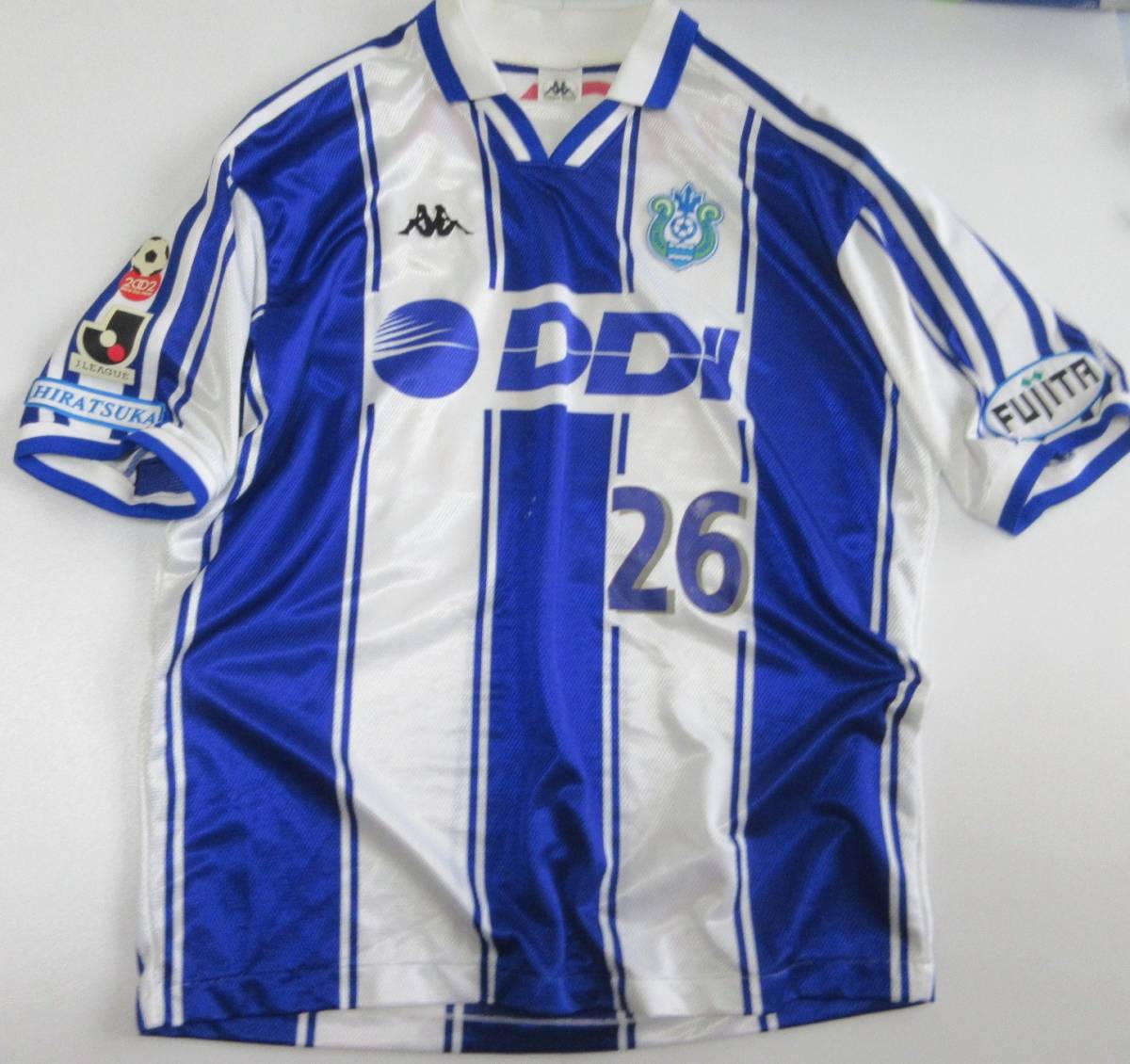 ベルマーレ平塚（現湘南）1997年カップ戦ユニフォーム Oサイズ 番号なし