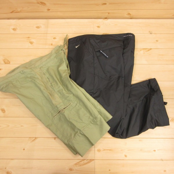 美品 ２本セット Nike ナイキ ハーフ クロスジャージパンツ スポーツ ランニング ウェア レディース 黒 ベージュ Mサイズ O の落札情報詳細 ヤフオク落札価格情報 オークフリー スマートフォン版