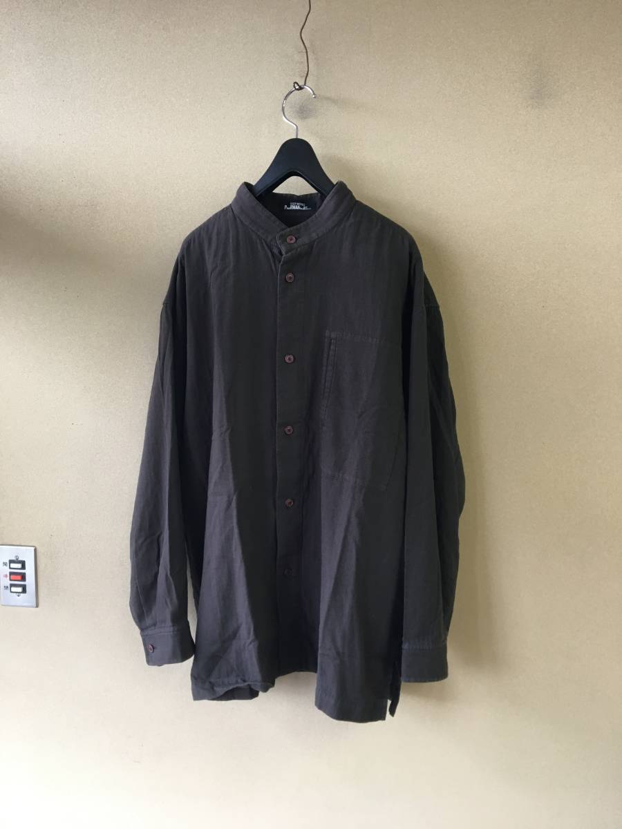 ISSEY MIYAKE PERMANENTE/イッセイミヤケ】Vintage Band Collar Over 