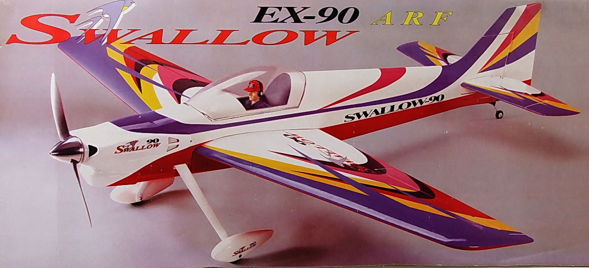 ラジコン飛行機SWALLOW EX-90 Yahoo!オークション - あ//A8254K ラジコン飛行機 SWALLOW-90