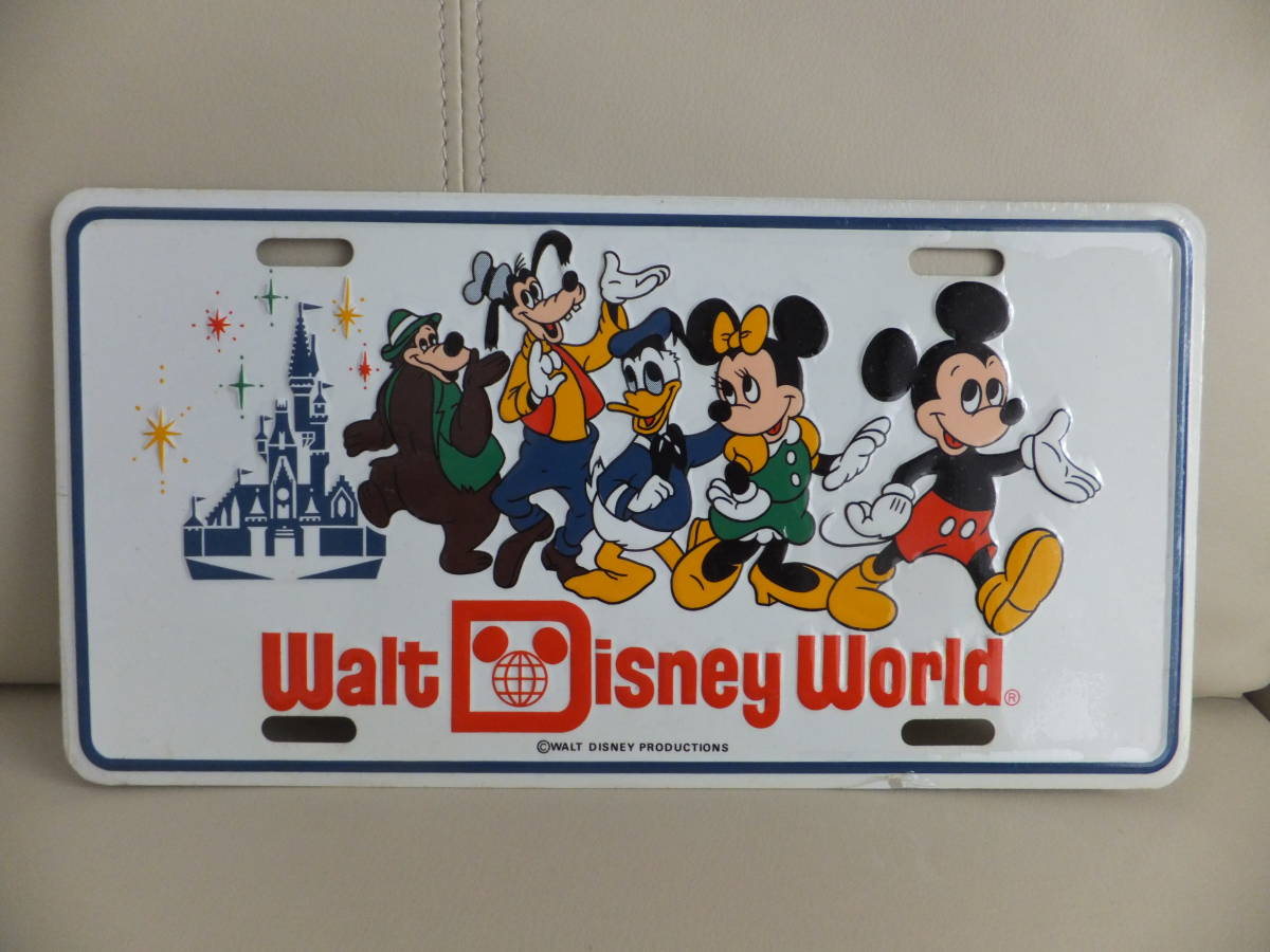 新品 ウォルトディズニーワールド ナンバープレート の落札情報詳細 ヤフオク落札価格情報 オークフリー スマートフォン版