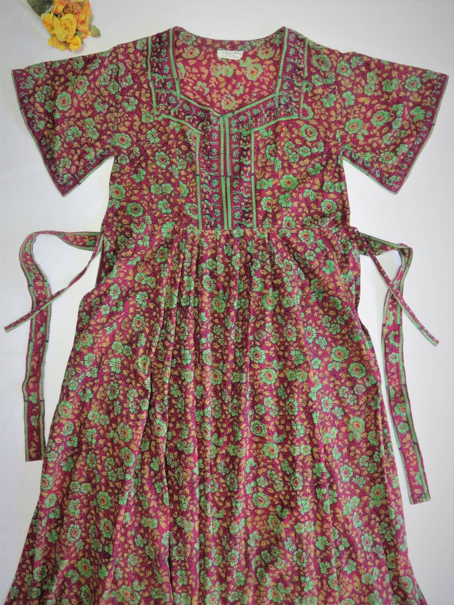 使用わずか美品 アジアン風 ワンピース 1着 エスニック アジア柄 シンプル モダン ゆったり 最安送料198円で発送可 の落札情報詳細 ヤフオク落札価格情報 オークフリー スマートフォン版