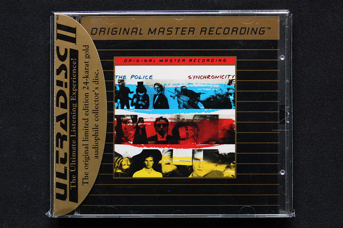 ポリス／シンクロニシティ 　モービル・フィデリティ社・「ゴールドCD」 THE POLICE ~ SYNCHRONICITY MFSL 24-KARAT GOLD CD Made in