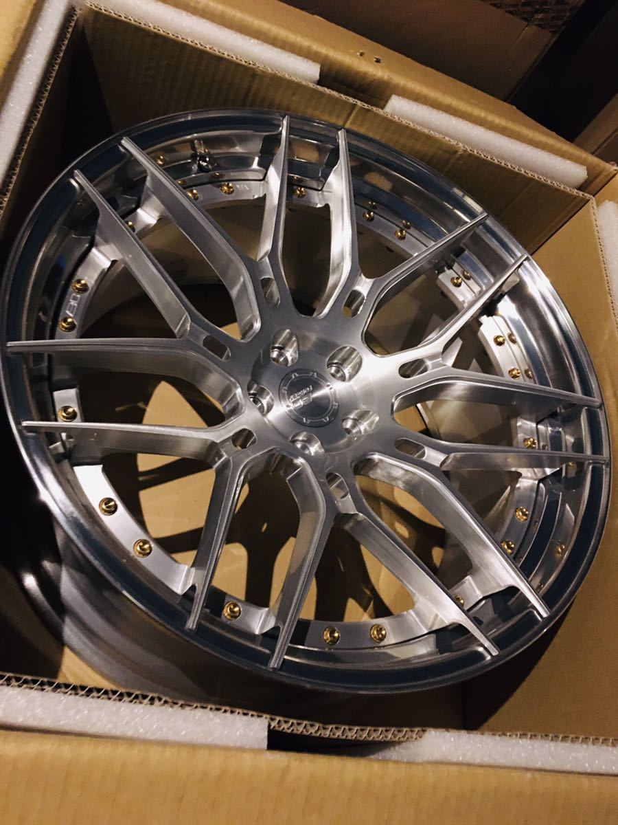BC FORGED 鍛造21インチ pcd112 4本セット！！