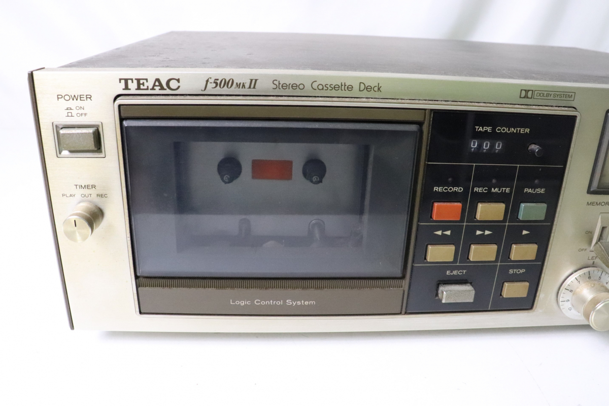 TEAC テアック F-500MKII ステレオ カセットデッキ TEAC テアック F-500MKII ステレオ カセットデッキ