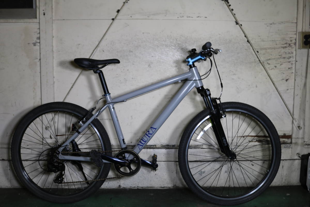 レユニオン AURA オーラ 26型 アルミ シマノ8速 370mm MTB レユニオン AURA オーラ 26型 アルミ シマノ8速 370mm MTB