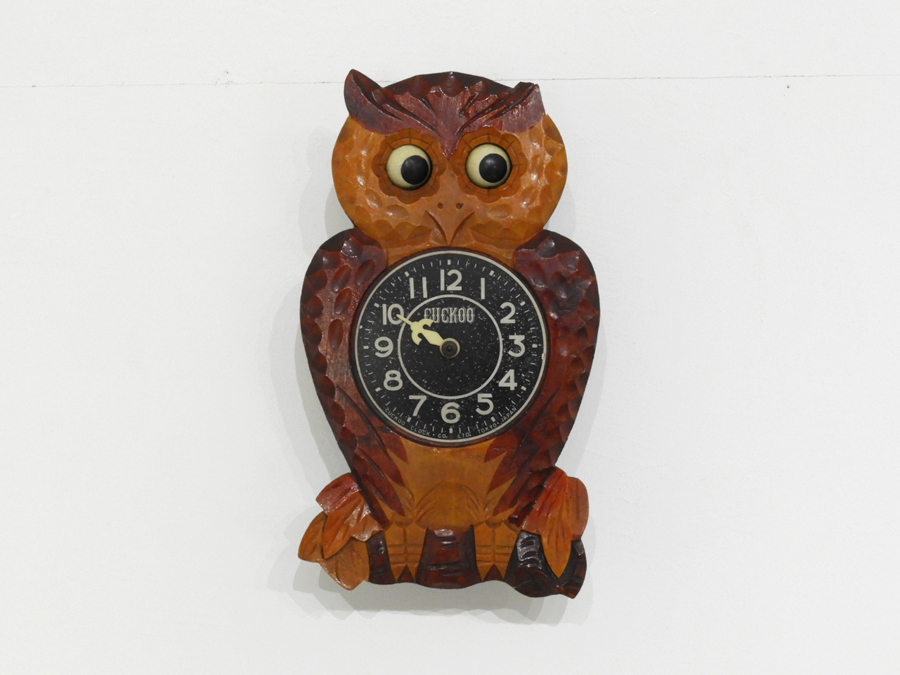 コキンメフクロウ？　ミミズク　置物　アンティーク　昭和レトロ コキンメフクロウ？ ミミズク 置物 アンティーク 昭和レトロ