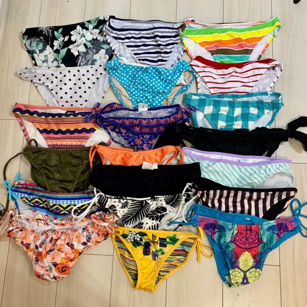 中古 整理品リサイクル 女子水着ビキニパンツだけ枚 Riendaロコブティックroxyラスティ紐パン多数サイズいろいろ の落札情報詳細 ヤフオク落札価格情報 オークフリー スマートフォン版