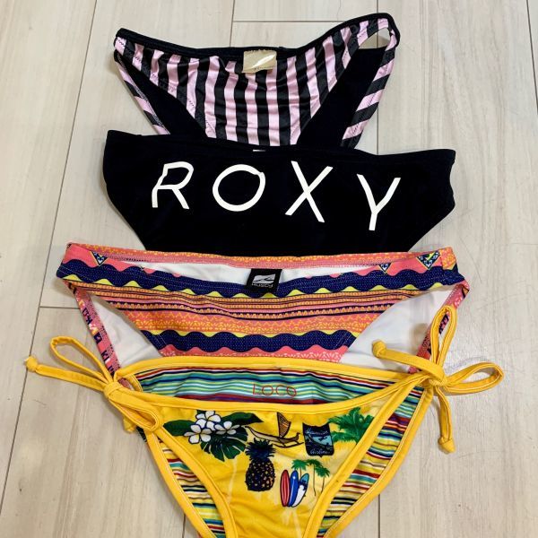 中古 整理品リサイクル 女子水着ビキニパンツだけ枚 Riendaロコブティックroxyラスティ紐パン多数サイズいろいろ の落札情報詳細 ヤフオク落札価格情報 オークフリー スマートフォン版