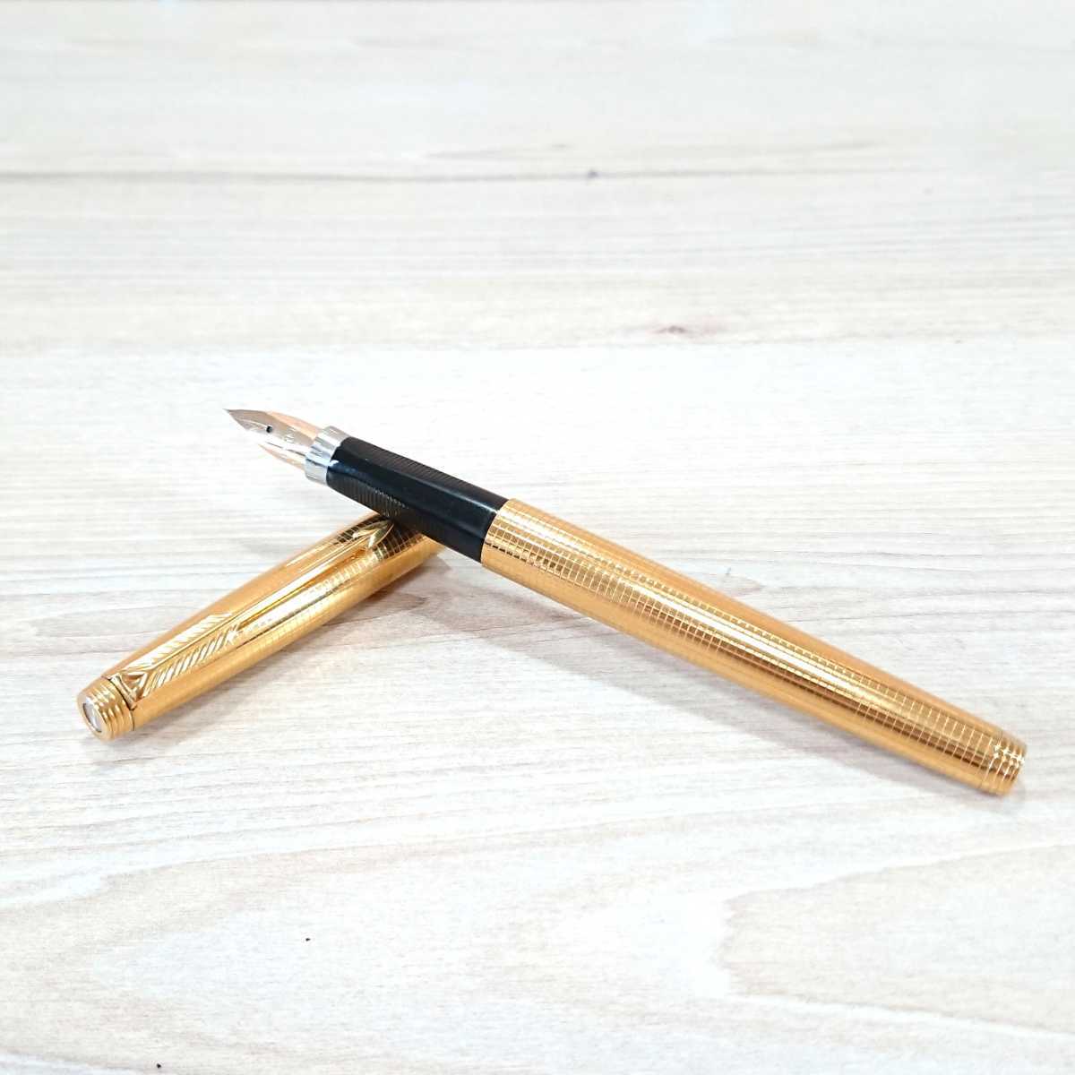 パーカー 75 シズレ 14K U.S.A. スターリングシルバー PARKER 万年筆