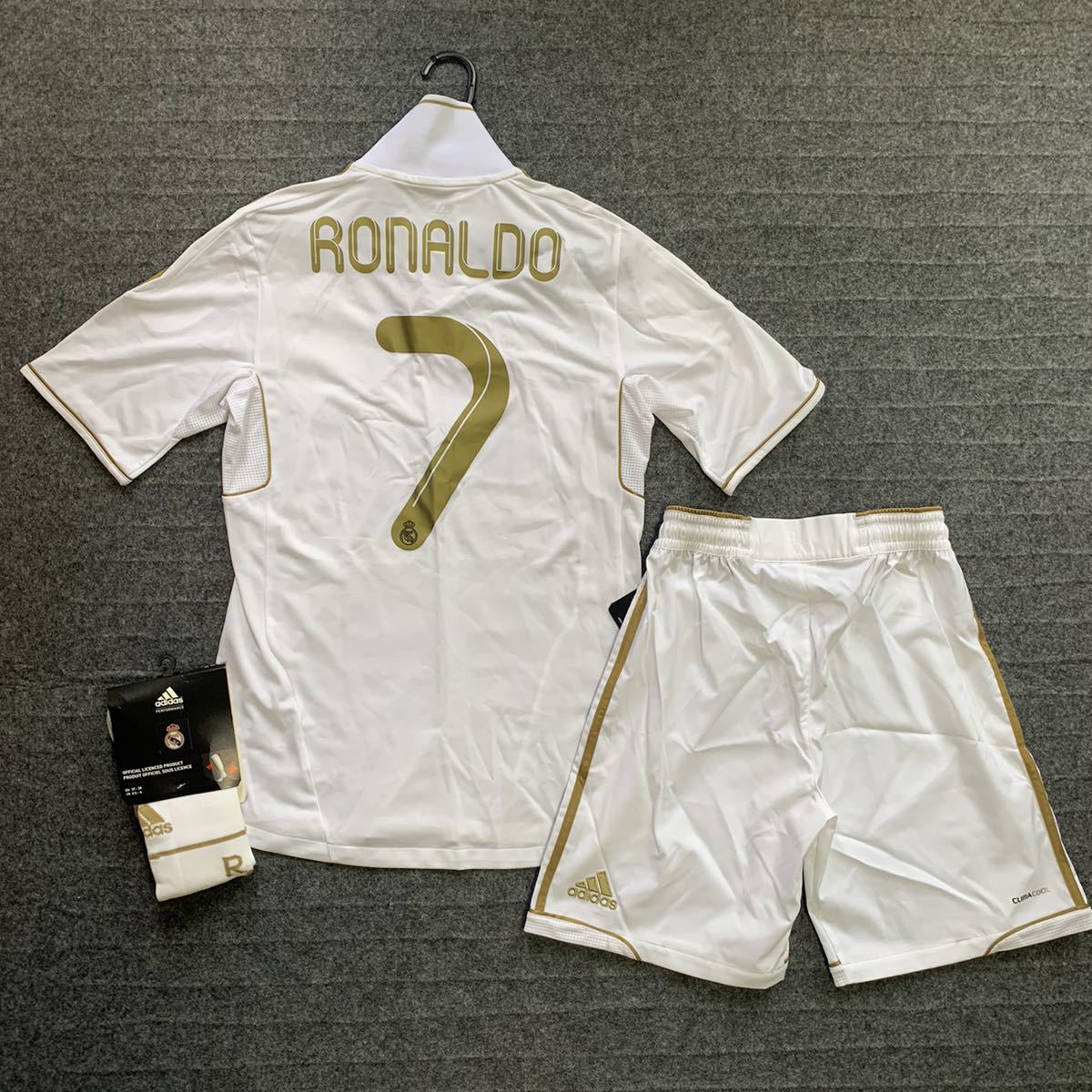 新品】Cristiano Ronaldo レアルマドリード ユニフォーム 11-12 Home