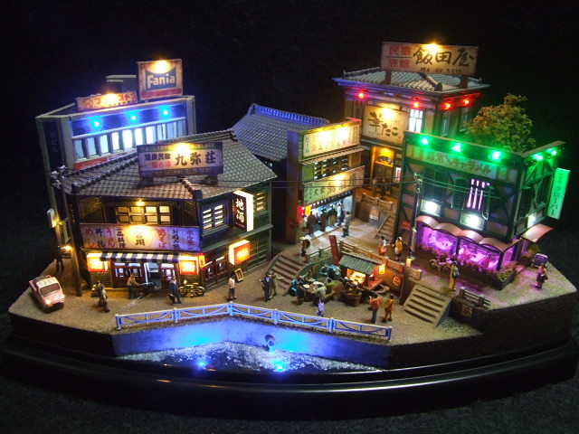 新品】☆1/150Nジオラマ＜昭和の情景・下町・シメは屋台のラーメンで