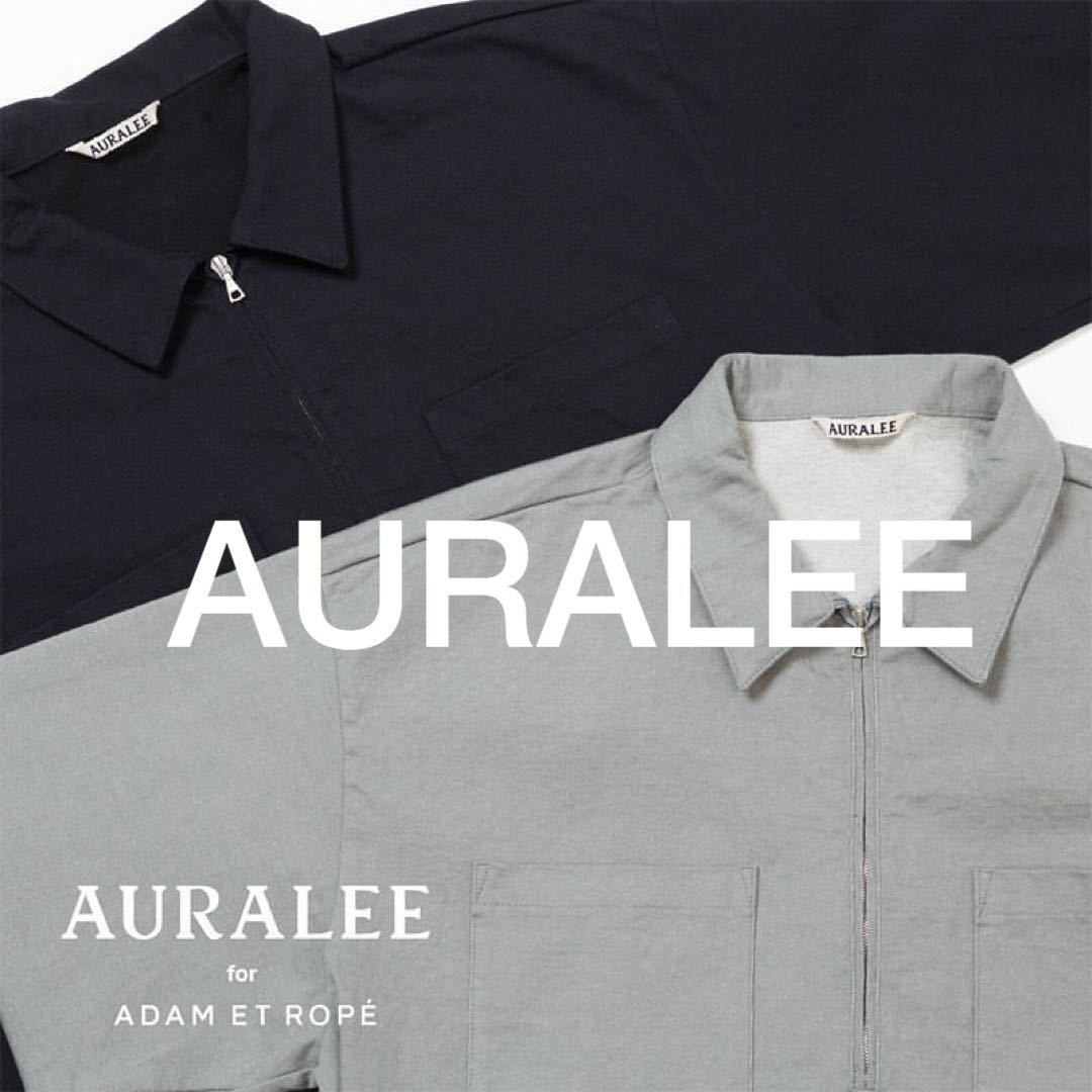 AURALEE EX ZIP POLO ADAM ET ROPE