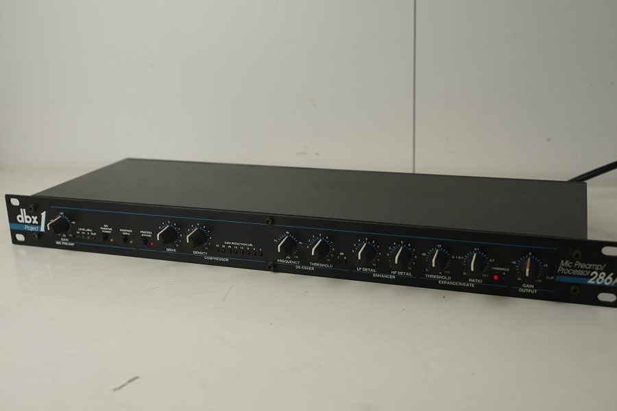 dbx 286A マイクプリアンプ プロセッサー ☆dbx 286A mic preamp