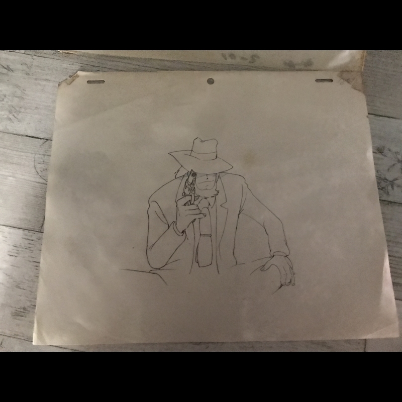 ルパン三世 セル画 4 イラスト レイアウト 動画 原画 直筆 絵画 最も 4