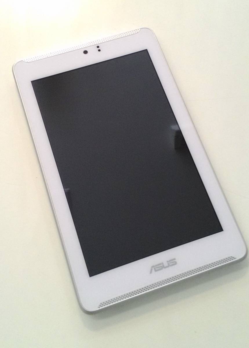 タブレット Asus Fonepad7 Me372cl K00y ファブレット 通話可能 Simフリー ホワイト 送料 198 の落札情報詳細 ヤフオク落札価格情報 オークフリー スマートフォン版