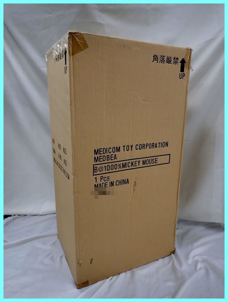 新品 未開封 メディコムトイ Be Rbrick ベアブリック 1000 Mickey Mouse ミッキーマウス 初期 ディズニー コラボ フィギュア の落札情報詳細 ヤフオク落札価格情報 オークフリー スマートフォン版