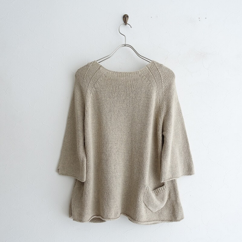 □ミナペルホネン mina perhonen *mingling 刺繍ニットプルオーバー*38 スペシャル特価 ミナペルホネン mingling ニット プルオーバー ニット/セーター