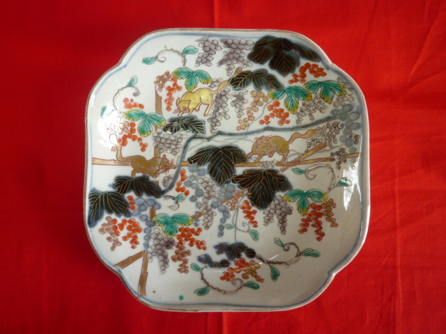 江戸時代元禄古伊万里皿1枚