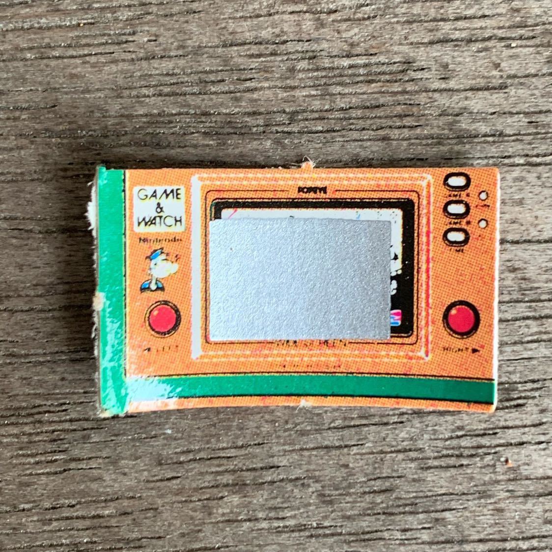 パチ ゲームウォッチ 紙くじ コスモス 昭和57年頃 ガチャガチャ／検索
