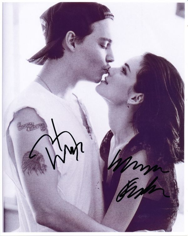 ジョニーデップ 直筆サイン入り写真 ジョニーデップ/Jonny Depp 直筆