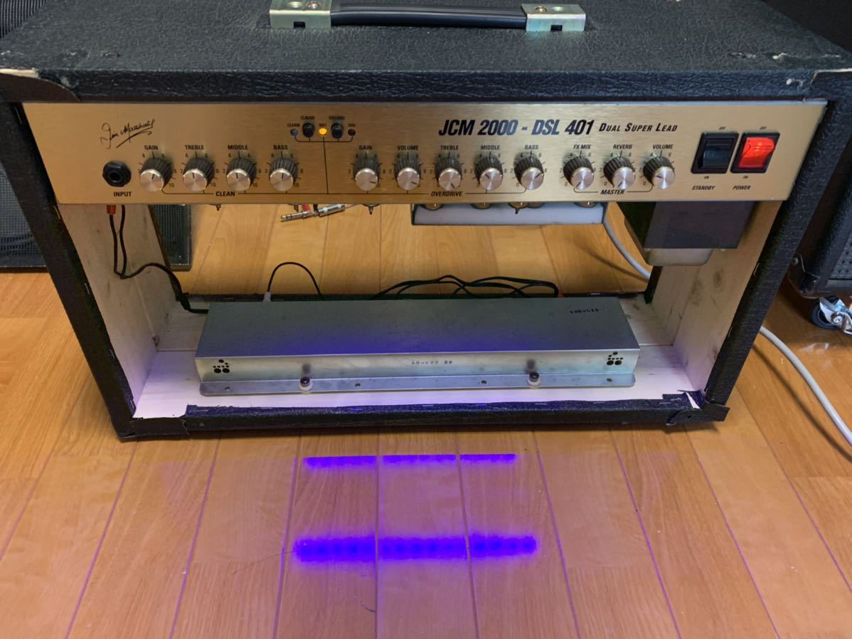 ☆動作品 Marshall JCM 2000 DSL401 修理品 MOD,ジャンクで！の落札 