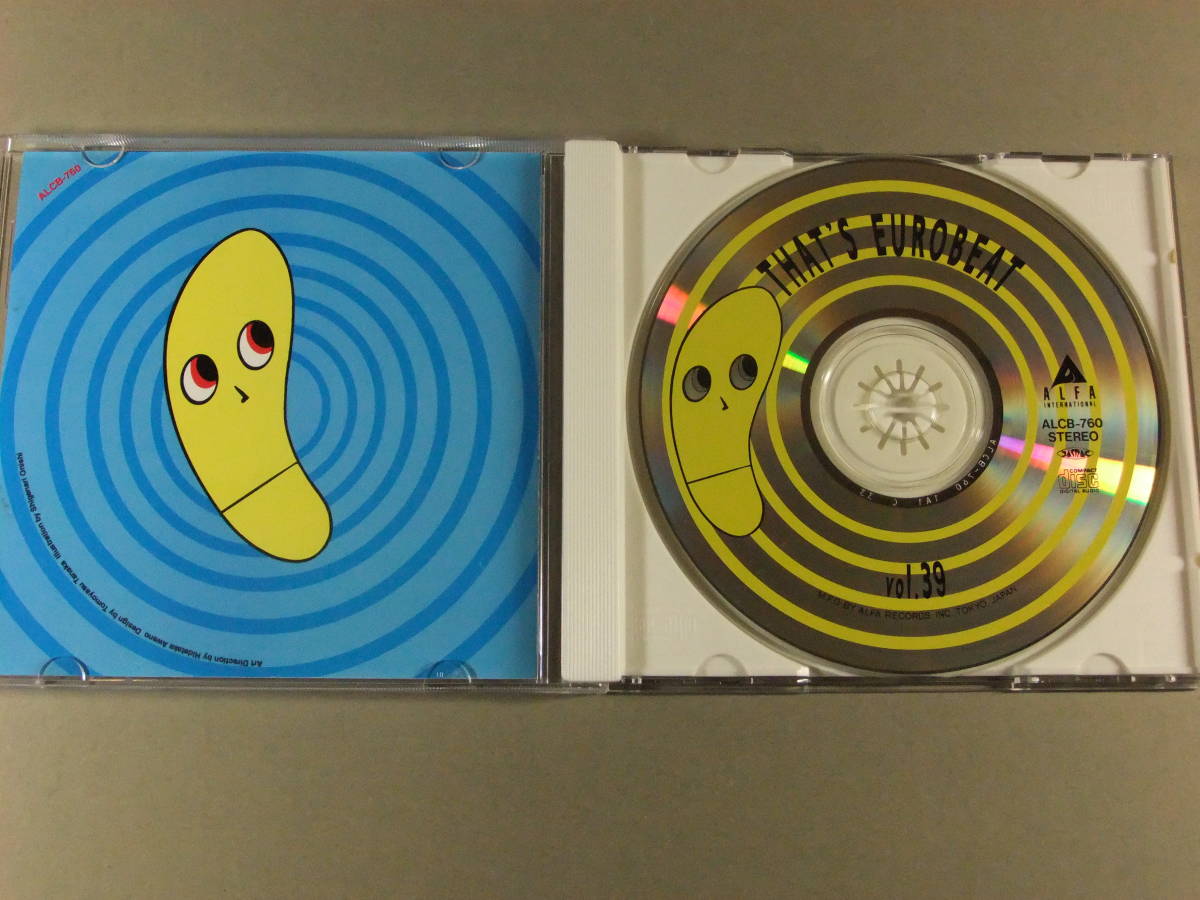 ザッツユーロビート まとめ売り That's Eurobeat □CD ザッツ・ユーロビート That's EUROBEAT VOL.39 □の落札情報詳細