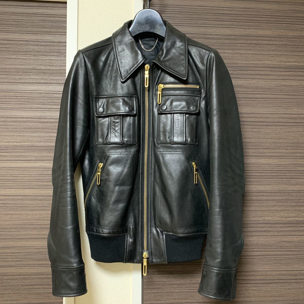 【GALAABEND】ガラアーベント A-2 レザージャケット 山羊革 ブラック GalaabenD ガラアーベント A2 レザー A-2 Leather 通販