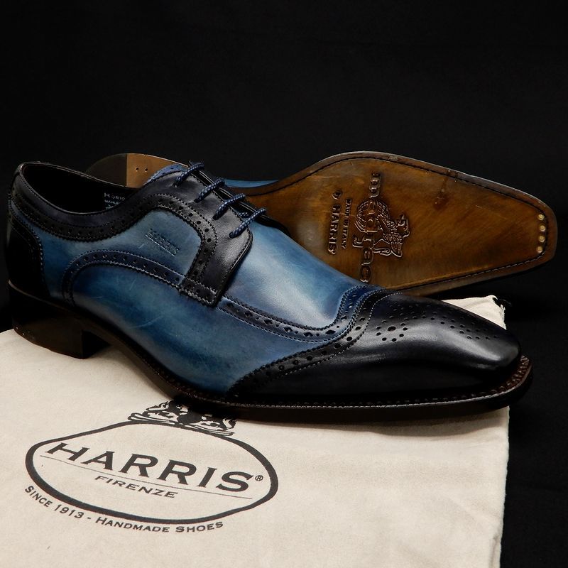 □madras × HARRIS マドラス ハリス 定価7.3万 伊製 マッケイ製法 