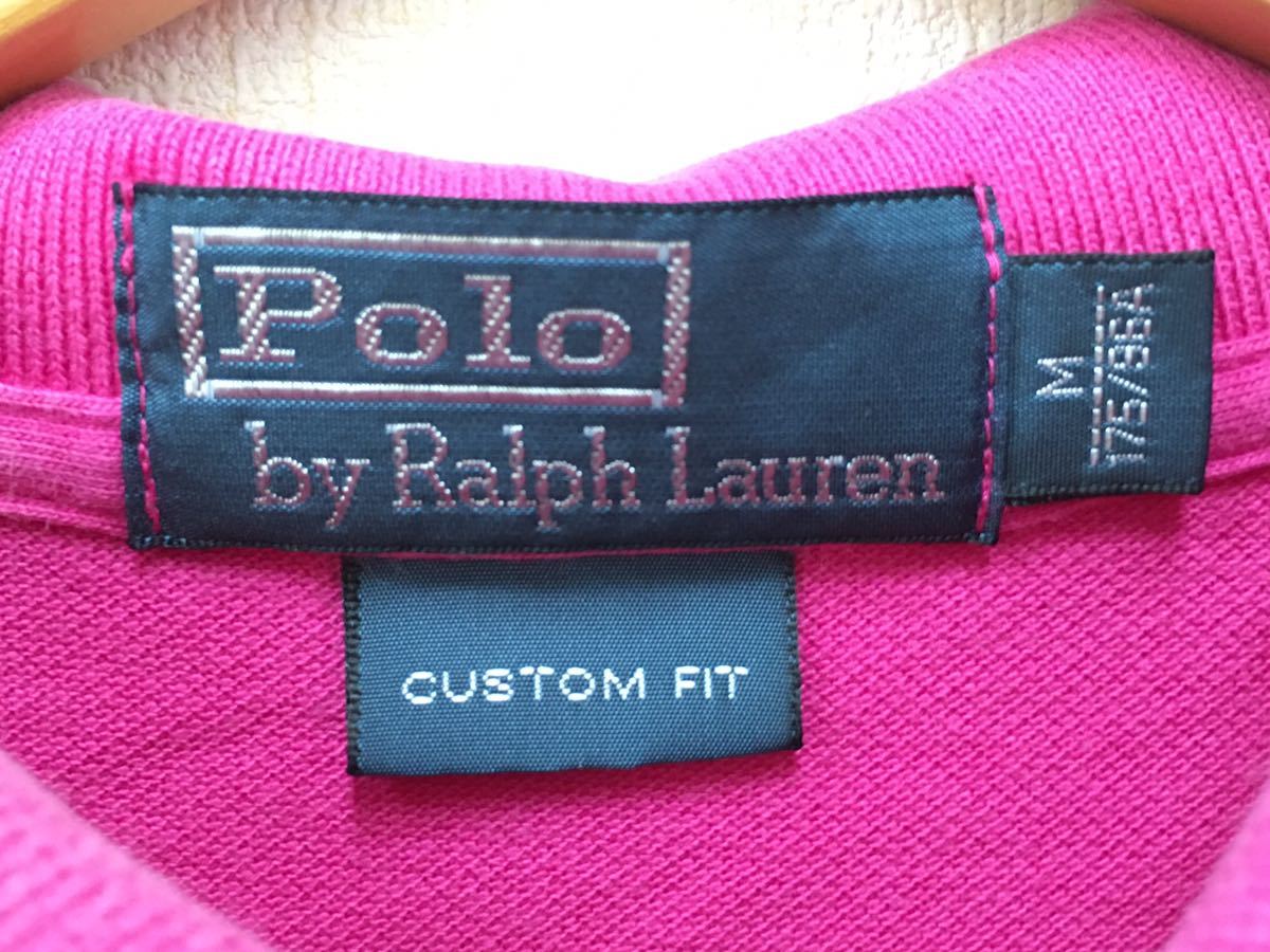ポロ ラルフローレン ポロシャツ 半袖 ジャマイカ 国旗 数字 ビックポニー メンズ Mサイズ ビビットピンク 濃い桃色 Polo Ralhlauren の落札情報詳細 ヤフオク落札価格情報 オークフリー スマートフォン版