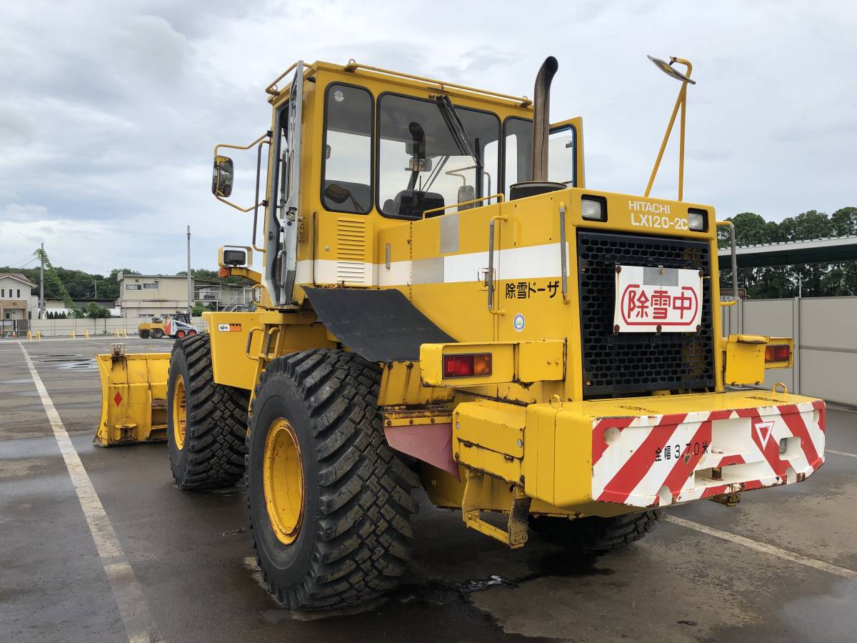 日立 タイヤショベル LX20 4WD 北海道 北見市 引き取り限定 除雪
